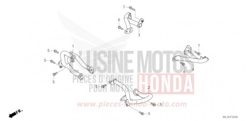 ENGINE GUARD GL1800BDR de 2024